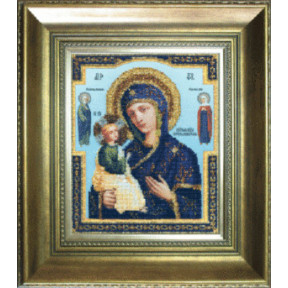 Набор для вышивания бисером Б-1075 Икона Божьей Матери Иерусалимской