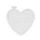 Канва пластикова Гамма KPL-05 серце фото