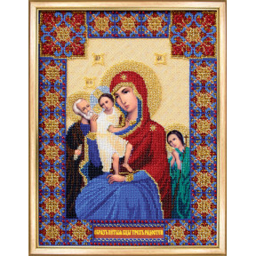 Набір для вишивання Б-один тисячу сто тридцять дві Ікона Божої Матері Трьох радостей