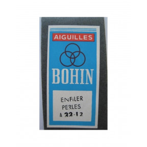 Набір бісерних голок Beading №12 (25шт) Bohin (Франція) 10124