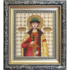 Набор для вышивания бисером Б-1065 Икона великого князя Игоря