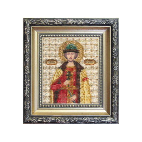 Набор для вышивания бисером Б-1065 Икона великого князя Игоря