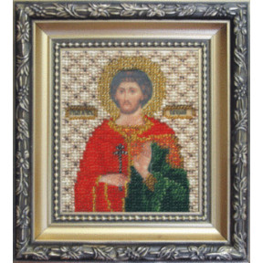 Набор для вышивания Б-1077 Икона святого мученика Евгения фото
