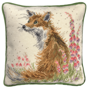 Набір для вишивання Bothy Threads квадратна подушка Amongst The Foxgloves Tapestry THD8