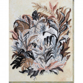 Набор для вышивки бисером на холсте Абрис Арт «Рисунок сепией » АВ-679