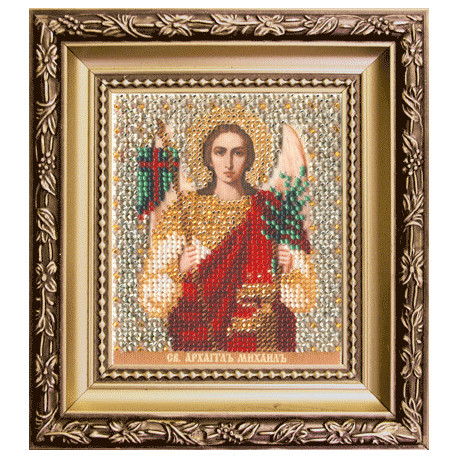 Набор для вышивания бисером Б-1148 Икона св.архангела Михаила