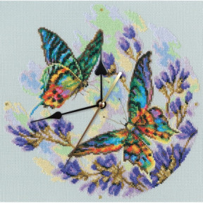 Набор для вышивки крестиком RTO Радужные бабочки M40014