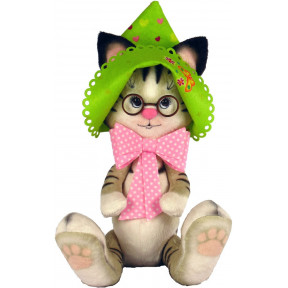 Набор для шитья мягкой игрушки ZooSapiens Кошечка в панамке