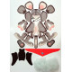 Набор для шитья мягкой игрушки ZooSapiens Крысенок в шлеме
