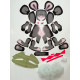 Набір для шиття м'якої іграшки ZooSapiens Мишка з бантиком
