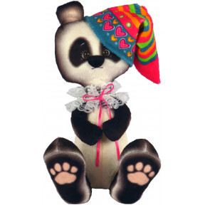 Набір для шиття м'якої іграшки ZooSapiens Панда в ковпачку