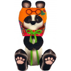 Набір для шиття м'якої іграшки ZooSapiens Панда в шоломі М4018