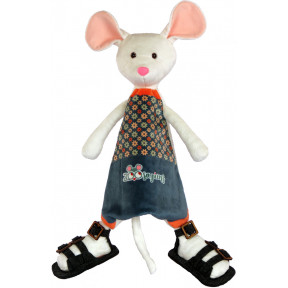 Набір для шиття м'якої іграшки ZooSapiens Біла мишка ММ3014