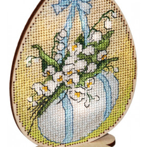 Набір для вишивання хрестиком Alisena Великдень - на підставці