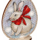 Набор для вышивки крестом Alisena Пасхальная -кролик– на