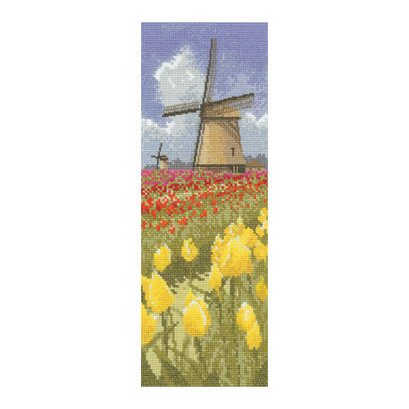Схема для вышивания Heritage Crafts Tulip Fields HC587 фото