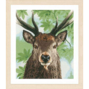Набор для вышивания Lanarte Proud red deer Олень PN-0168208 фото