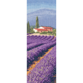 Набор для вышивания крестом Heritage Crafts Lavender Fields
