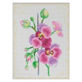 Набор для вышивки крестом Dantel Цветки орхидеи 004.1 d