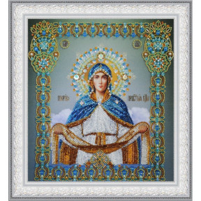 Набір для вишивання бісером Картини Бісером Ікона Покров Пресвятої Богородиці Р-403