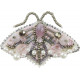 Набір для виготовлення брошки Crystal Art Ліловий метелик