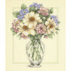 Набір для вишивання Dimensions 35228 Flowers in Tall Vase фото
