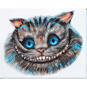 Набір для вишивання бісером на полотні Абрис Арт «Чеширський кіт» АВ-687