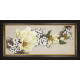 Набір для вишивання хрестиком Чарівна Мить Білі квіти М-301 фото