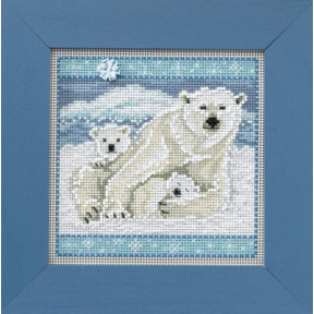 Набір для вишивання Mill Hill Polar Bears MH144305 фото