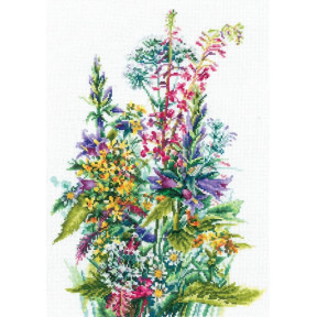 Набор для вышивки Сделай Своими Руками Полевые цветы П-50 фото