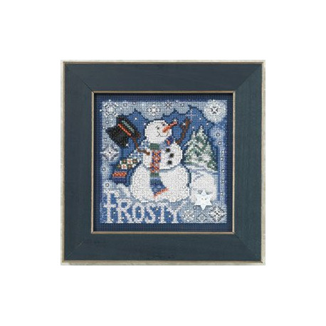 Набір для вишивання Mill Hill MH140304 Frosty Snowman фото