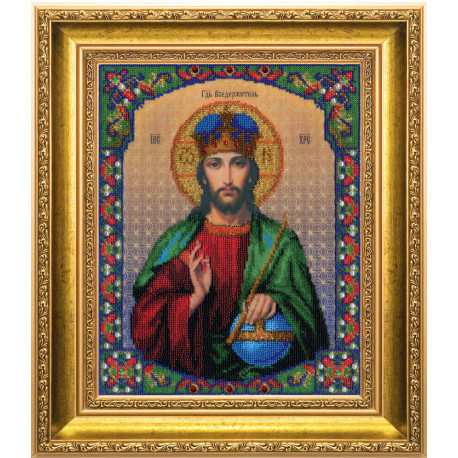 Набір для вишивання Б-1186 Ікона Господа Ісуса Христа фото
