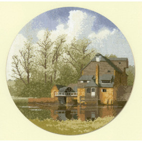 Набір для вишивання хрестиком Heritage Crafts Watermill H369