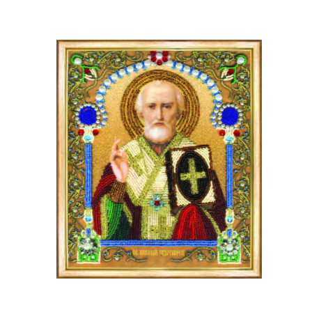 Набор для вышивания Б-1206 Икона святителя Николая Чудотворца