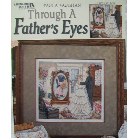 Схема для вышивания Through a Fathers Eyes by Paula Vaughan