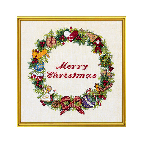 Набір для вишивання Eva Rosenstand Merry Christmas 12-867 фото