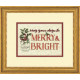 Набор для вышивания Dimensions Merry and Bright 70-08982 фото