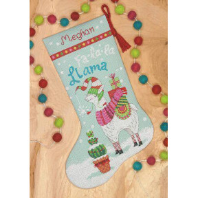 Набор для вышивания Dimensions Llama stocking 70-08977