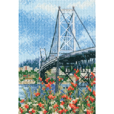 Набор для вышивки RTO Висячий мост Эрсилью Луш C306 фото