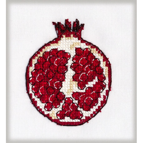 Набор для вышивки крестом Овен Гранат 1235 фото