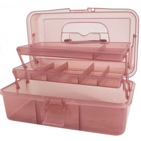 Коробка-органайзер L Розовая Bohin (Франция) 98783