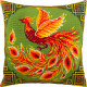 Набор для вышивки подушки Чарівниця Китайская птица V-292 фото