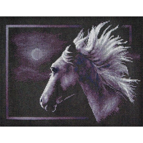 Набор для вышивки крестом Panna Ж-0527 Лунный конь