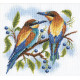 Набор для вышивки крестом Panna ПС-0429 Яркие птички фото