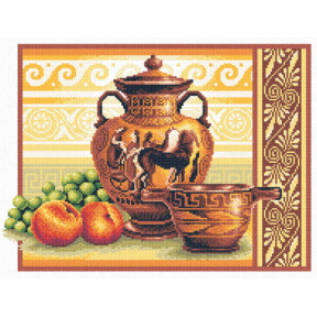 Набор для вышивки крестом Panna В-0225 Греческие вазы