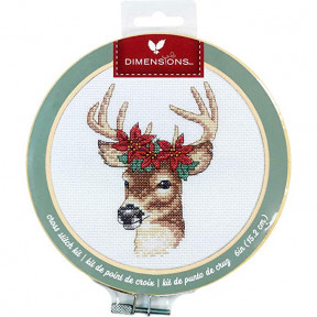 Набор для вышивания крестом Dimensions Deer 72-76040