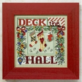 Набор для вышивания Mill Hill Deck The Hall MH148303