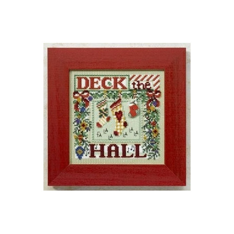 Набор для вышивания Mill Hill Deck The Hall MH148303 фото
