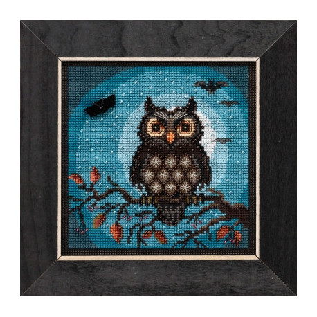Набор для вышивания Mill Hill Midnight Owl MH141922 фото