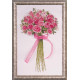 Набір для вишивання Design Works 2763 Roze Bouquet фото